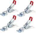 POWERTEC 4PK Toggle Clamp, 220 lbs Holding Capacity, 4001 Adjustable Pull Action Latch for Smoker, Tool Box, Woodworking Jigs and Fixtures, Cabinet, Tool box, Door (20311)