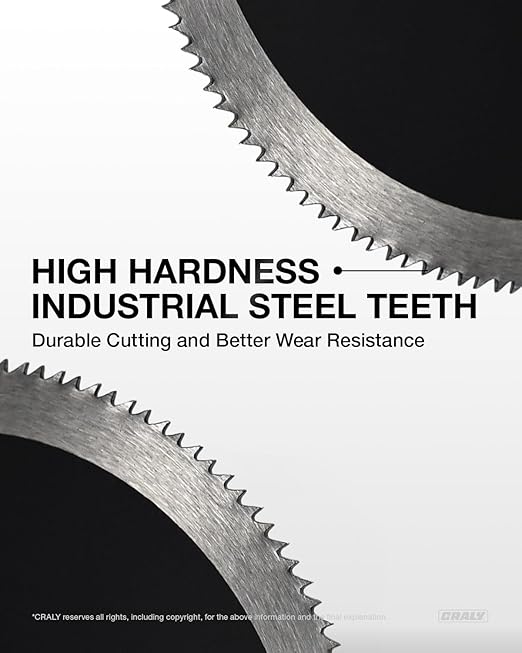CRALY 6-1/2 Inch 140 Teeth Circular Saw Blade, 5/8 Inch Arbor, Thin Kerf, for Cutting Plywood, OSB, Plastic, Paneling & Vinyl Siding, 2-Pack(C06140WB-2)