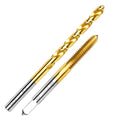 1/4"-28 UNF Tap and #3 Drill Bit Kit, M2 HSS Drill and Tap Set, Combination of Drill and Tap Kit for Metal