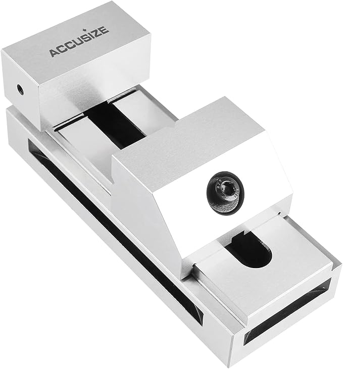 Accusize Industrial Tools 3'' Precision Screwless Vise, Hardened, 0.0002'', 0235-0303