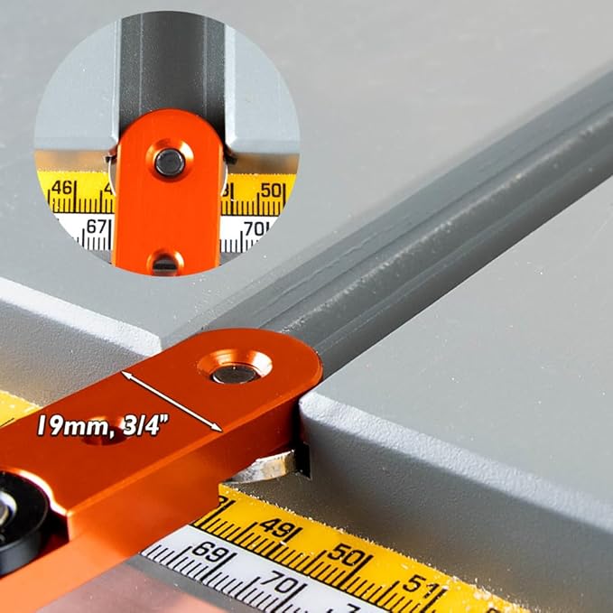 O'SKOOL Miter Slot Runner Slider Bars for Table Saw Miter Bar, Crosscut Sled, 17 inch (430mm),2 Pack