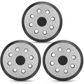 5" 8 Hole Hook & Loop Metal Orbital Sander Replacement Pads Compatible with Makita Sander BO5010 BO5030K BO5031K BO5041K, 3 Pack