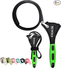 Strap Wrench Set with 6 Silicone straps - 2 Pack (4" & 6") for Oil Filters, Shower Heads & Tight Spaces - Plumbing Belt Wrench Kit