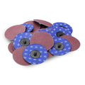 BHA Aluminum Oxide Quick Change Sanding Discs 3", 80 Grit - 25 Pack