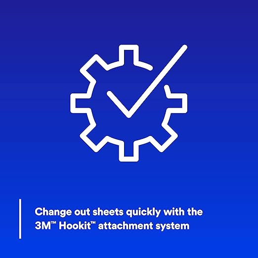 3M Hookit Blue Abrasive Sheet Roll, 36187, Multi-Hole, 2.75 in x 13 yd, 80+ Grade, Automotive Sanding Roll Sandpaper for Coating Removal, Body Repair, Auto Sanding