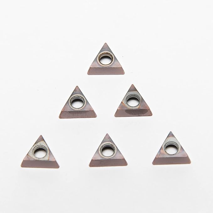 Tungsten Alloy Chamfered Angle Insert Set for Chamfering Machines, Ideal for Chamfering Deburring on Steel and Other Metals (Chamfered Cutter Kit)