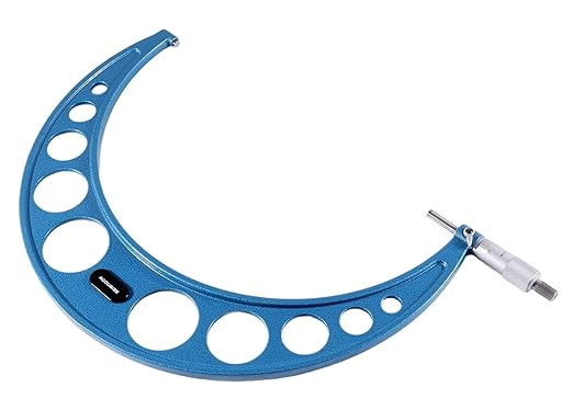 Accusize Industrial Tools 11-12'' Ultra-Precision Carbide Tipped M-Type Outside Micrometer, Resolution 0.0001'', Eg00-0012
