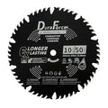 10 Inch 50 Tooth ATB Saw Blade with 5/8 Inch Arbor & DuraGuard Anti-Stick Coating for Miter Saws and Table Saws (DF1000SP50)