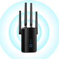 WiFi Extender 100Mbps - Stable Speed for Daily Use, Long-Range Coverage, One-Click Setup (100M) (100M)