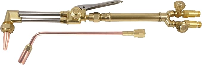 SÜA - Medium Duty Oxy-Fuel Torch with Check Valves, Cutting and Heating Tips (Propane) - Replacement for Victor