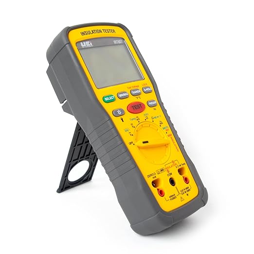UEi IRT807 Insulation Resistance Tester 1000V AC/DC, Advanced Megohmmeter Measures Insulation Resistance Up to 2GΩ, Voltage Testing Up to 1000V