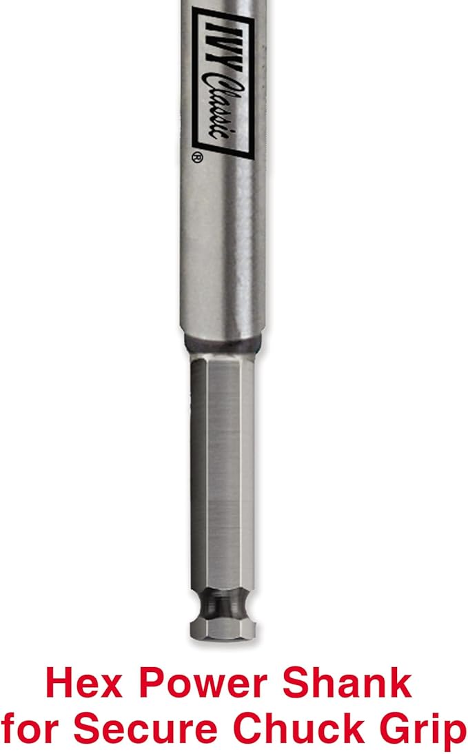 IVY Classic 46306 3/8 x 18-Inch Power Auger, High-Carbon Steel, 1/Tube