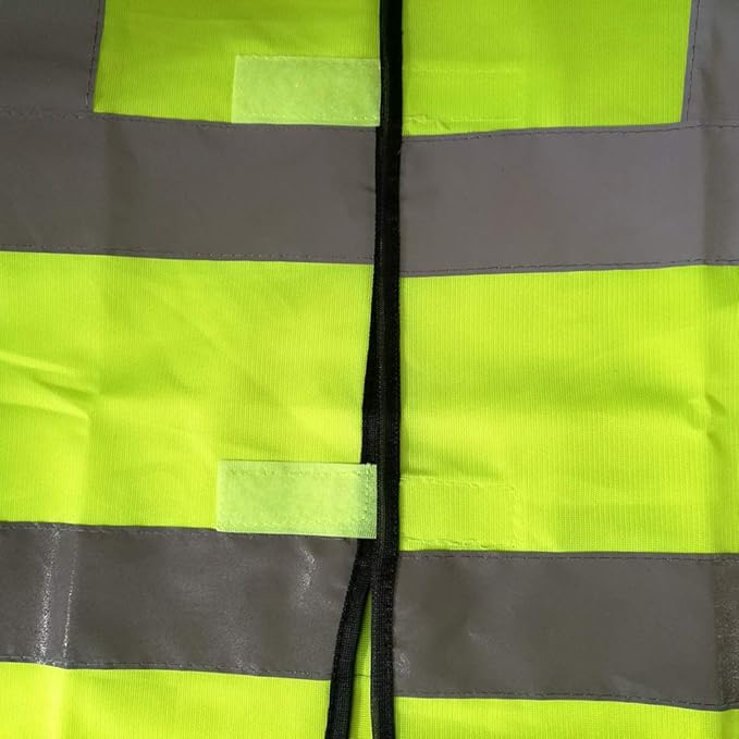 zojo High Visibility Reflective Vests,Adjustable Size,Lightweight Mesh Fabric, Wholesale Safety Vest for Outdoor Works