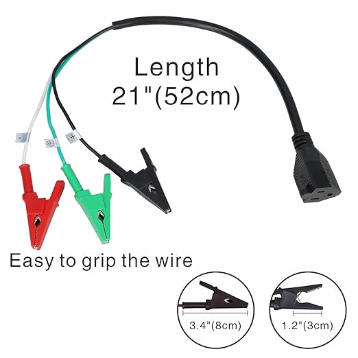 Circuit Breaker Finder Adapter Cord,HVAC Adapter Cord,HVAC Tool Connector Cord Compatible with ET300,ET310,RT310,RT310 and RT250