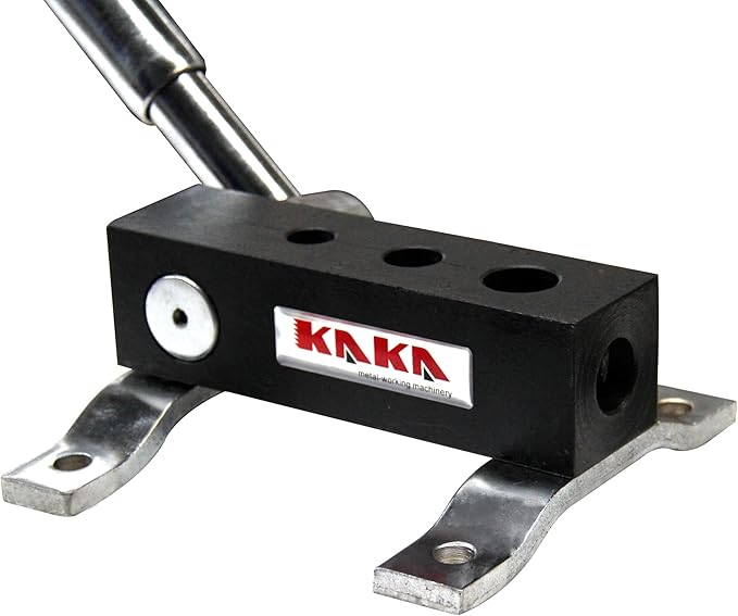 KAKA INDUSTRIAL Pipe and Tube Notcher Manual for 1/4 in, 3/8 in, 1/2 in Inside Diameter, 90 Degree High Precision Light Weight RA-1