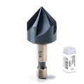 toolant 3/4" Noir-Ti Cobalt Countersink Drill Bit(Pro), Titanium Aluminum Nitride Coated with Quick Change Hex Shank
