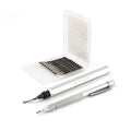 AFA Tooling - Deburring Tool with 11 High Speed Steel Swivel Blades and Tungsten Carbide Scribe - Works on Metal, Resin, PVC Pipes, Copper, Plastic and 3D Printed Edges - Plumbing & 3D Printing Tool