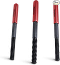 3-Piece Thread Restorer File Set, Thread Restoring Chaser Files, Thread Repair File Set in Metric SAE UNF UNC Sizes