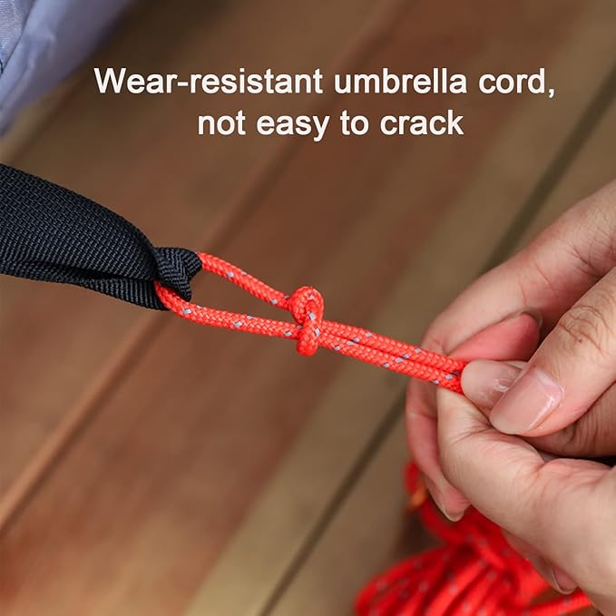 8 Pack 4mm Guy Lines Ultralight Tent Cords with Aluminum Adjuster Tensioner Outdoor Camping Guylines Ropes for Tent Tarp,Climbing,Hiking Backpacking (Yellow)