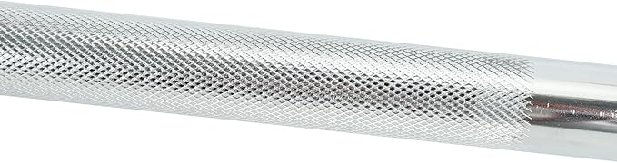 35" Chrome Combination Winch Bar with Square Head,Carbon-Steel Construction and Non-Slip Handle for Winches on Flatbeds and Trucks