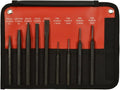 Mayhew Tools 66257 Punch and Chisel Set, Black Oxide Finish, 9-Piece Metric