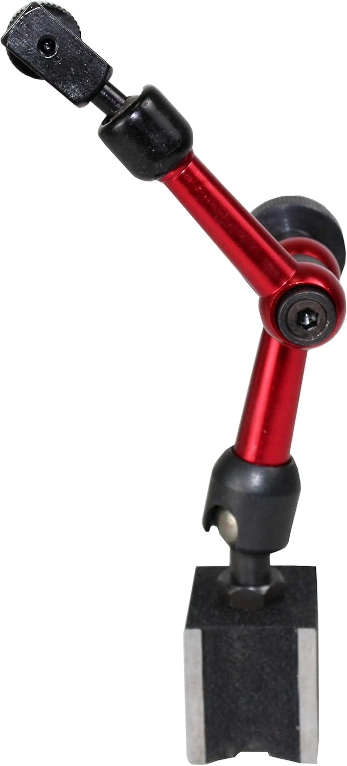 HFS (R) 8mm Clamping Hole Magnetic Base Adjustable Metal Test Indicator Holder Digital Level - Tool Stand