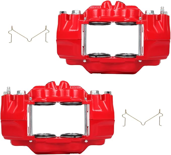 cciyu Front Left & Right Brake Calipers Assembly 19-2985 19-2984 2003-2009 For Toyota For 4Runner,2007-2014 For Toyota For FJ Cruiser,2005-2023 For Toyota For Tacoma,2000-2006 For Toyota For Tundra