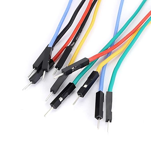 Sumnacon 10 Pcs Stackable Banana Plug to Male Jumper Wire - 26 AWG Binding Post to Solderless Breadboard Jumper Wire, Soft Silicone Flexible Wire Leads for Electrical Testing