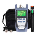 Fiber Optic Tools Cable Tester FC SC Power Meter & 2.5mm 30mV Visual Fault Locator with Sc, Fc Connector and Shoulder Toolkit