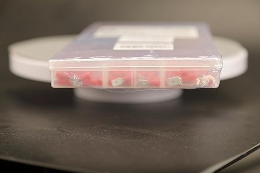 350pcs 19 Types Crimp Connectors, 2.8mm, 4.8mm, 6.3mm Male and Female Spade Terminals, Copper, Red, Blue, Yellow