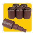 24-Pack Spindle Sanding Sleeves - 120 Grit - 2-Inch Length - Assorted Diameters of 1/2 in, 3/4 in, 1 in, and 1-1/2 inches