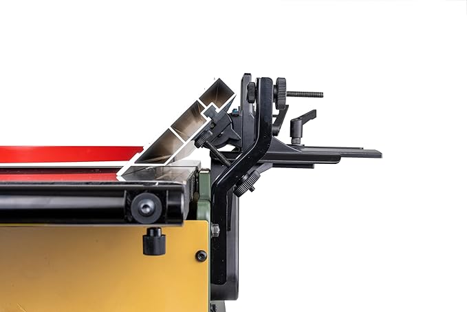 401120HI 12-Inch Spiral Cutterhead Benchtop Jointer with Cast Iron Tables, 24 TC Inserts, Extra Long 24" Aluminum Fence, Additional 7-3/8" Fence Brackets, and a 12-amp Motor