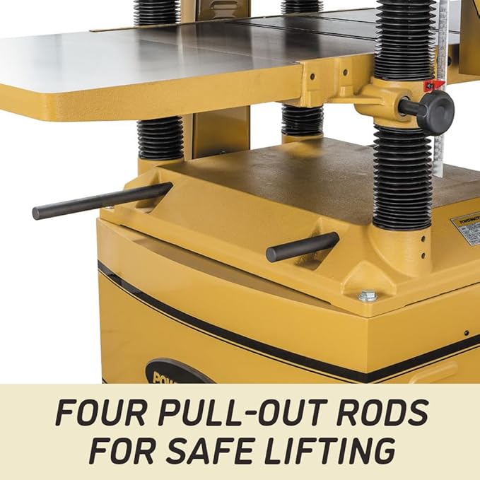 Powermatic 20-Inch Planer, Helical Cutterhead, 5 HP, 230V 1Ph (Model 209HH)