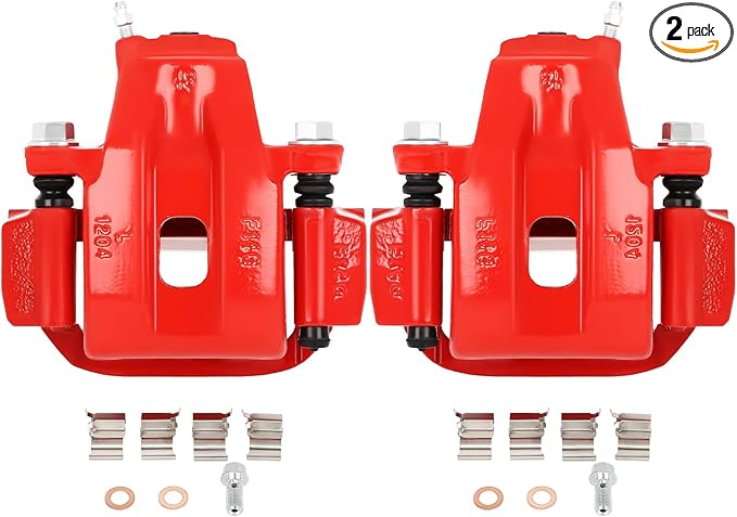 SCITOO 19B3277 19B3276 Disc Brake Calipers Assembly with Bracket Fit For Toyota For Sequoia 2008-2017,For Toyota For Tundra 2007-2017