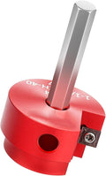 1-1/2'' PVC Pipe Reamer, Plastic Fitting Reamer, Removes Leftover Pipe and Solvent Cement Residue, Compatible with Standard 1/2" Drill, for Use with Schedule 40 PVC, CPVC, or ABS Fittings