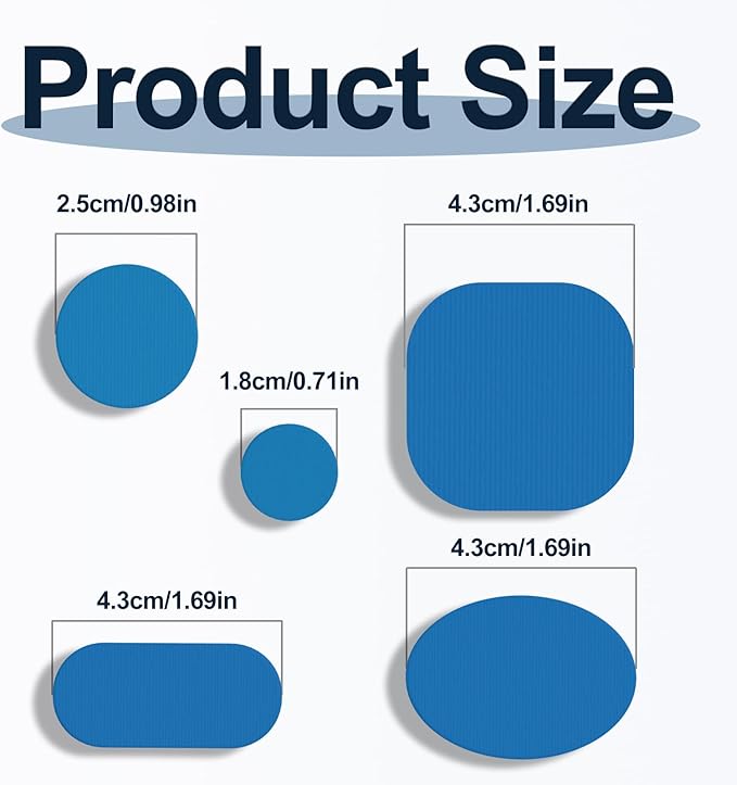 45PCS Nylon Repair Patch Self-Adhesive Pre-Cut Fabric Patch Down Jacket Repair Patches for Puffer Jackets Tenacious Tape Polyester Waterproof Lightweight Tent Repair Patch for Clothes Bag(Sky Blue)