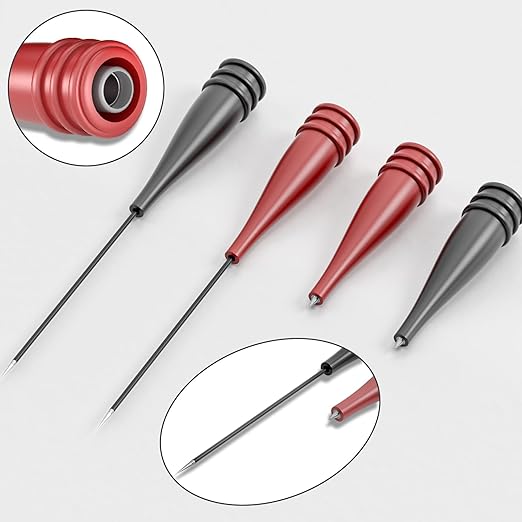 Goupchn Multimeter Test Leads Kit 8PCS Test Cable Set with Alligator Clips, Test Probes for Fault Location, Electronics Repairing