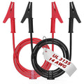 14 Gauge 2pcs/6.6Ft Alligator Clips Electrical with Wires UL3135, Heavy Duty Silicone Test Leads Set Jumper Wires Kit for Testing - EDGELEC