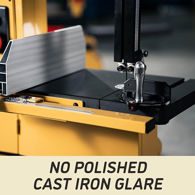 Powermatic ArmorGlide 18-Inch Woodworking Bandsaw, 5 HP, 230V 1Ph (Model PM1800BT)