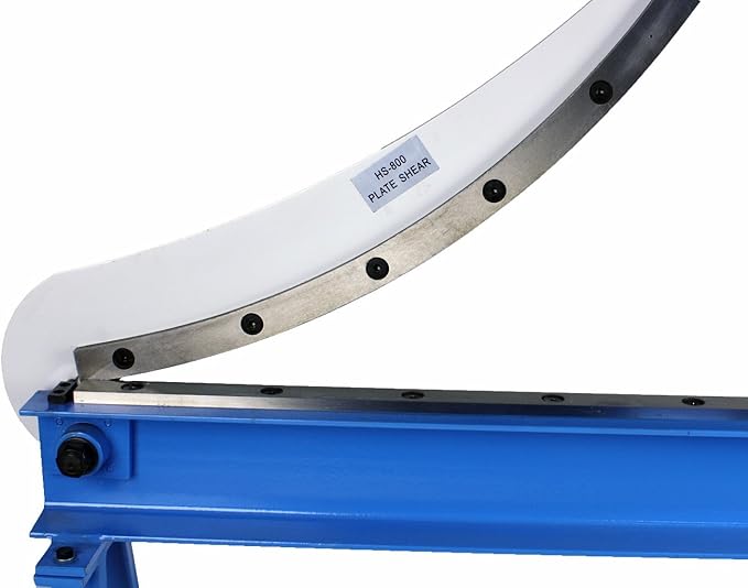 Erie Tools Manual Guillotine Shear 32" x 16 Gauge Sheet Metal Plate Cutting Cutter w/Stand