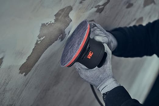 3M Random Orbital Sander, Xtract Pneumatic 88958, 6 in, Self-Generated Vacuum, 3/16 in Orbit, Ergonomic and Lightweight ROS, 209W Motor, Dust Extraction