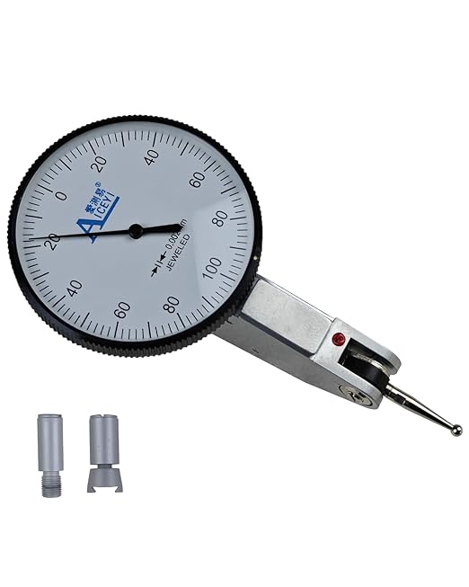 Dial Indicator Accuracy 0.002mm(0.000078"),Range 0-0.2mm