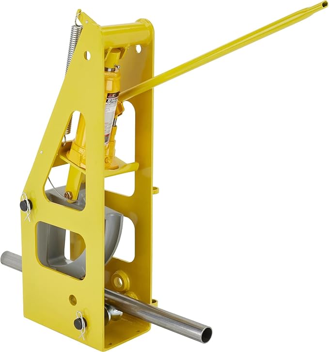 3rd Generation Hydraulic Tubing Bender for Round Tubing, Hydraulic Pipe Bender for Roll Cage Tubing, 1.25 Inch Round Dimple Die