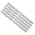 Drill Bit, 5mm Cutting Diameter, 4241 HSS 118° Cutting Angle Uncoated Bright Versatile Jobber Bits - (Applications: for Drilling Plastic Wood Soft Metal), 5-Pieces