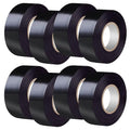 Black Electrical Tape 8Rolls, 7mils x 3/4 in x 30 ft, Flame Retardant,Waterproof,Strong Adhesive, Durable, Easy-Wrap,High Temp Electrical Tape Electric Super Vinyl