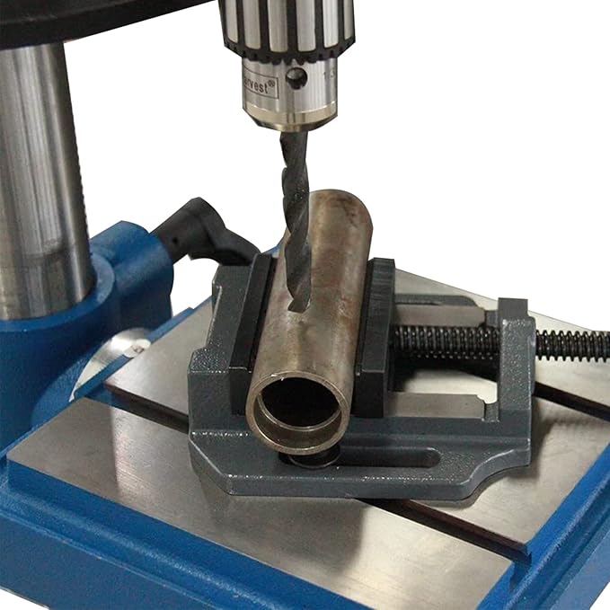 KAKA INDUSTRIAL Drill Press Clamping Vice,Precise Drilling Press Vise (BSM-100)