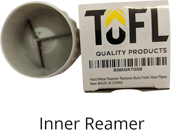 Stainless Steel Pipe Reamer Tool- Hard Metal Reamer Remove Burs From Your Pipes From TOFL