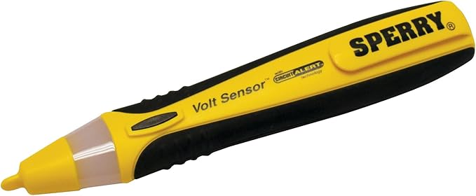 Sperry Instruments STK001 Non-Contact Voltage Tester (VD6504) & GFCI Outlet / Receptacle Tester (GFI6302) Kit, Electrical AC Voltage Detector, Yellow & Black