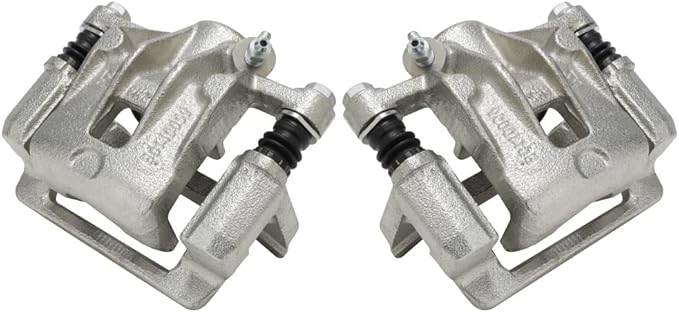 SCITOO Rear Left+Right Brake Calipers With Bracket 19B3100 19B3101 Compatible For Hyundai For Tucson 2005-2009,For Kia For Sportage 2005-2010