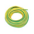 Kable Kontrol Heat Shrink Tubing - 1/8” Inch - 50' Ft Long, Yellow & Green Polyolefin - 2:1 Industrial Shrink Tube & Cable Sleeve for Electrical Wire Insulation - Rated for 600 V